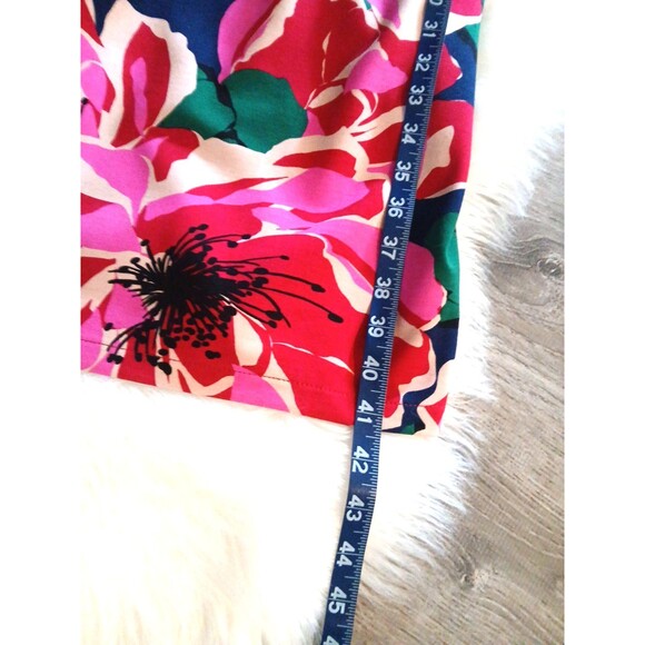 TRINA TURK Women's Size 8 Dress Floral Print Halter Neck Retail $208 - Picture 12 of 12